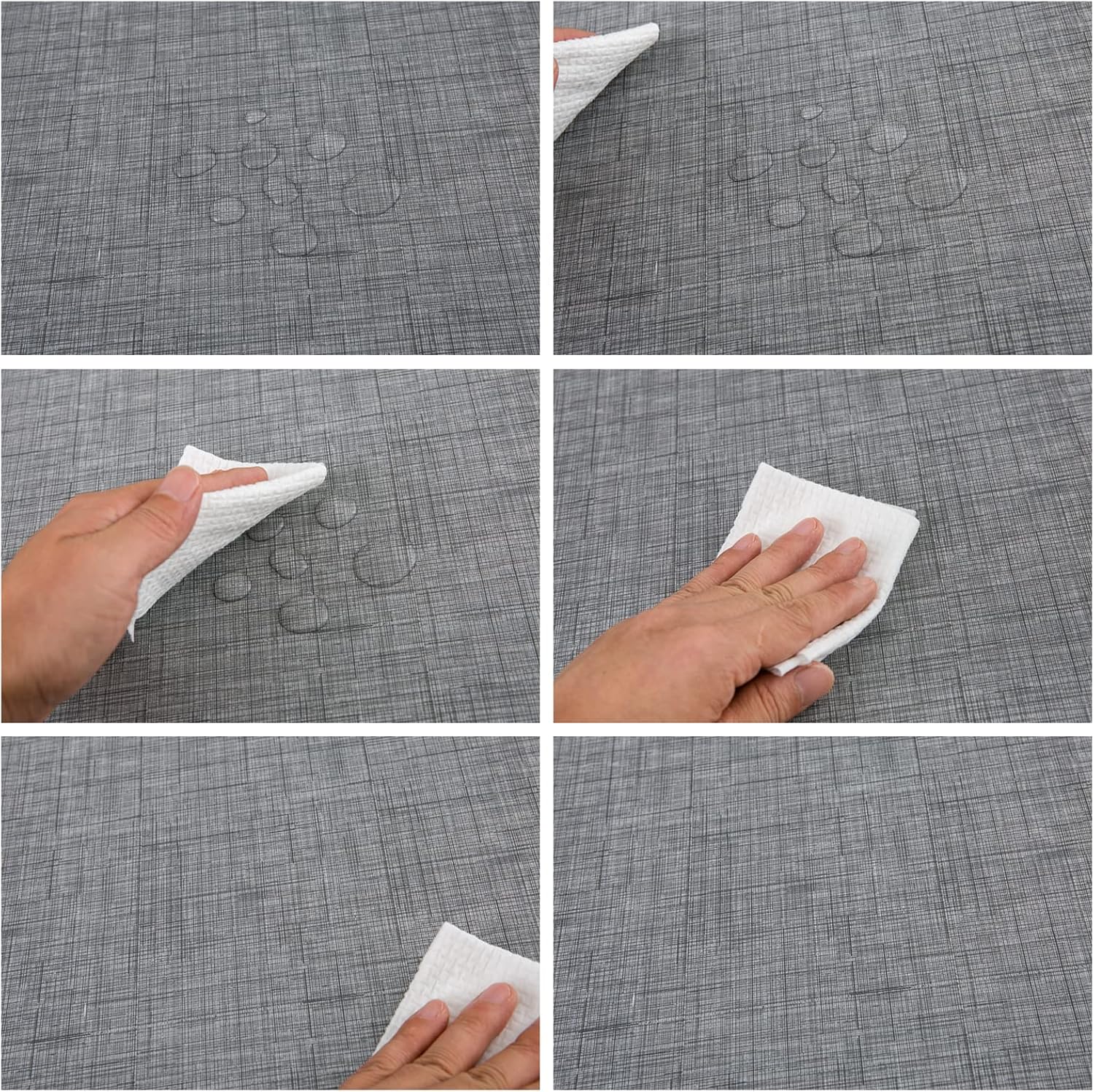Detalle de LIBERECOO Vinyl Tablecloth, 60 x 84 Inch