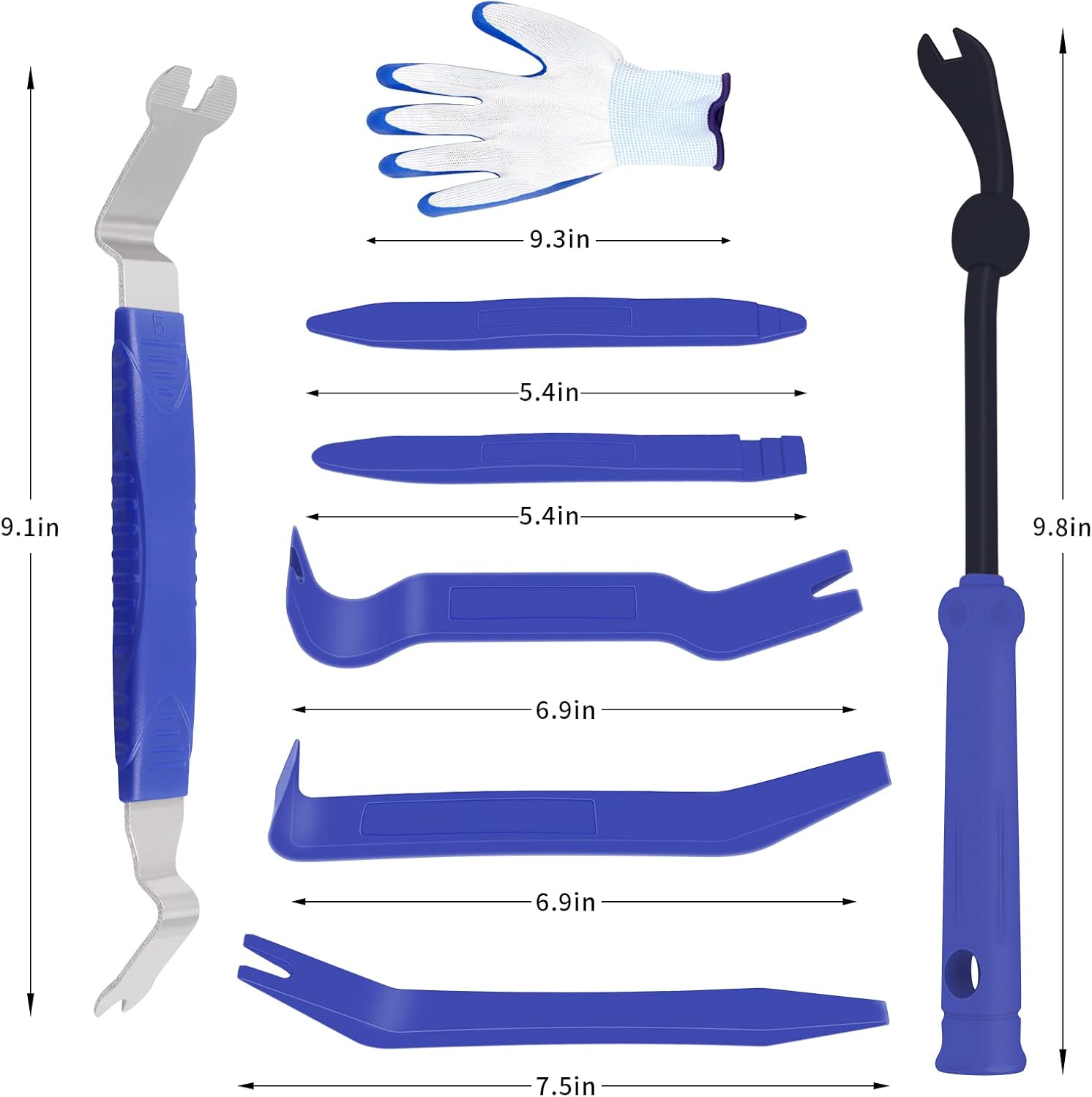 Thumbnail 1 de Wetado 9pc Car Trim Removal Kit