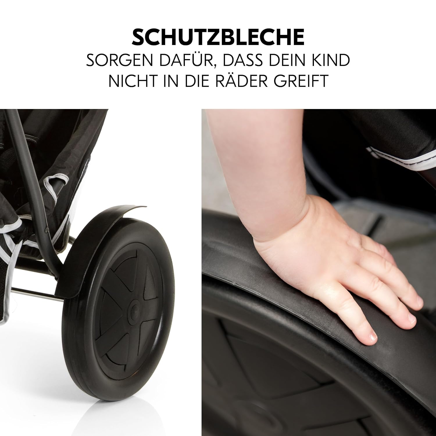 Thumbnail 6 de hauck Dreirad Geschwisterbuggy Freerider Black –-zweifach flexibel für Baby ab Geburt und Kleinkind bis ca. 3 Jahre