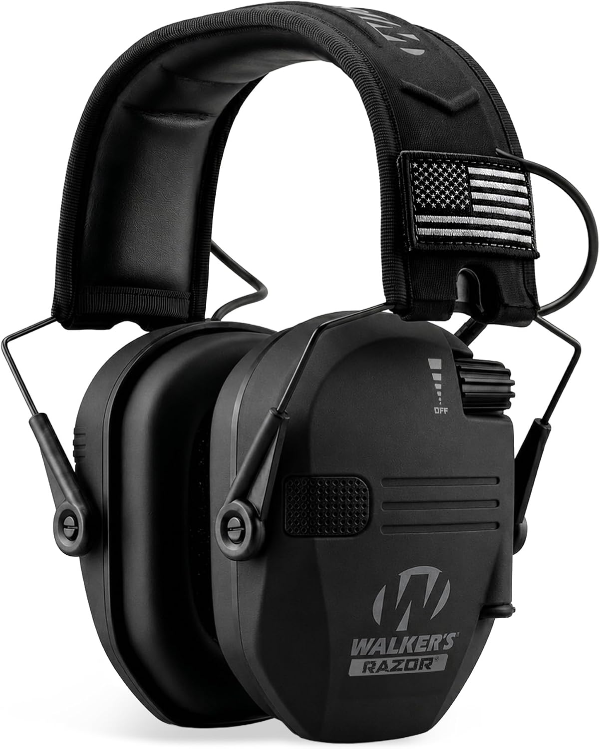 Detalle de Walker’s Razor Slim Electronic Muff with Omni Directional Microphones