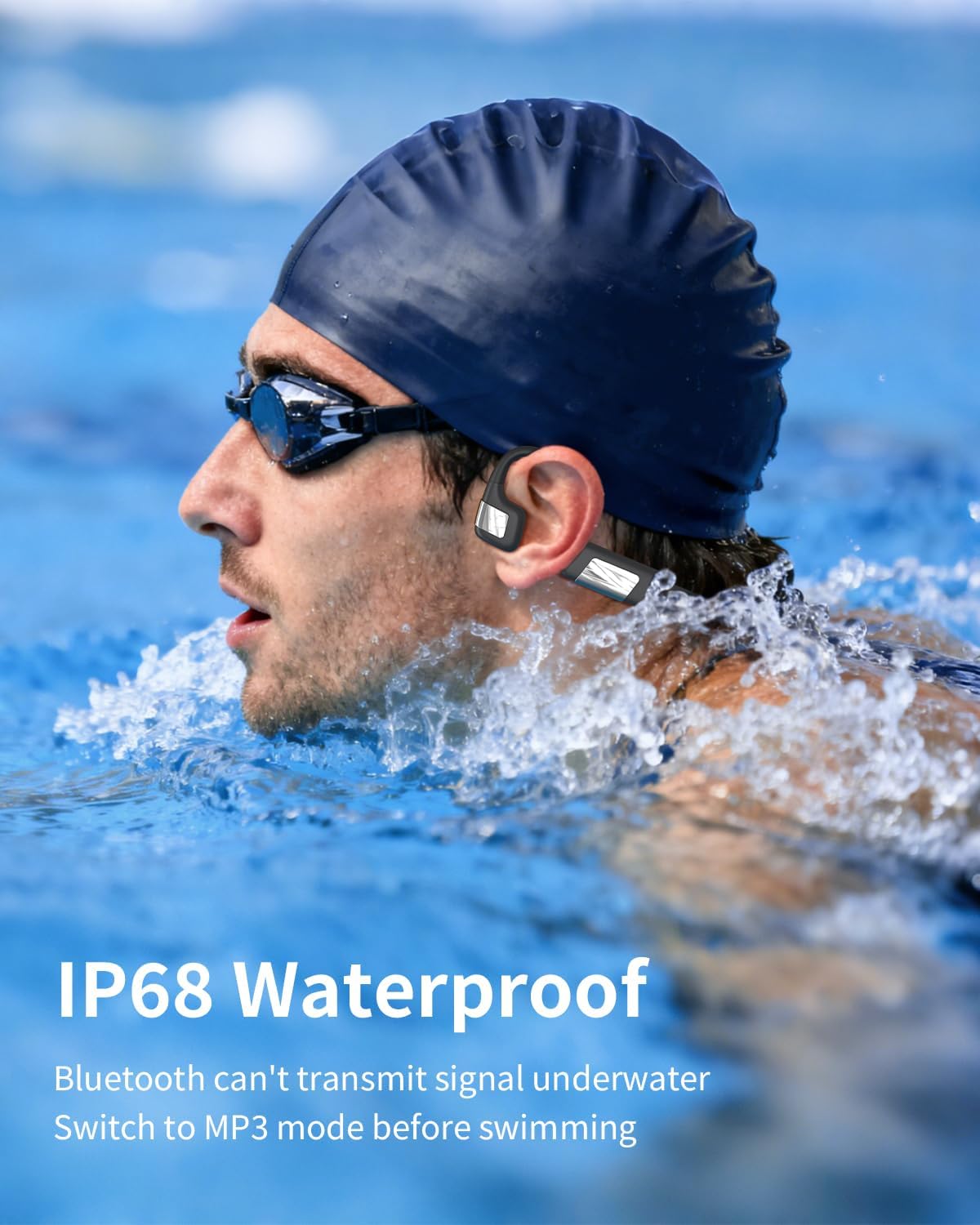 Thumbnail 1 de Knochenschall Kopfhörer fürs Schwimmen mit MP3 8 GB