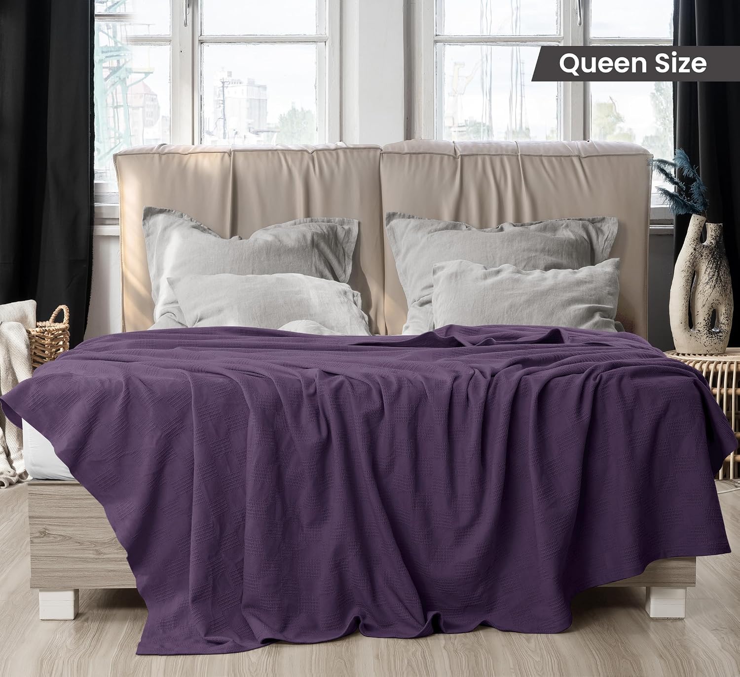 Thumbnail 1 de Utopia Bedding Thermal Blanket, Queen