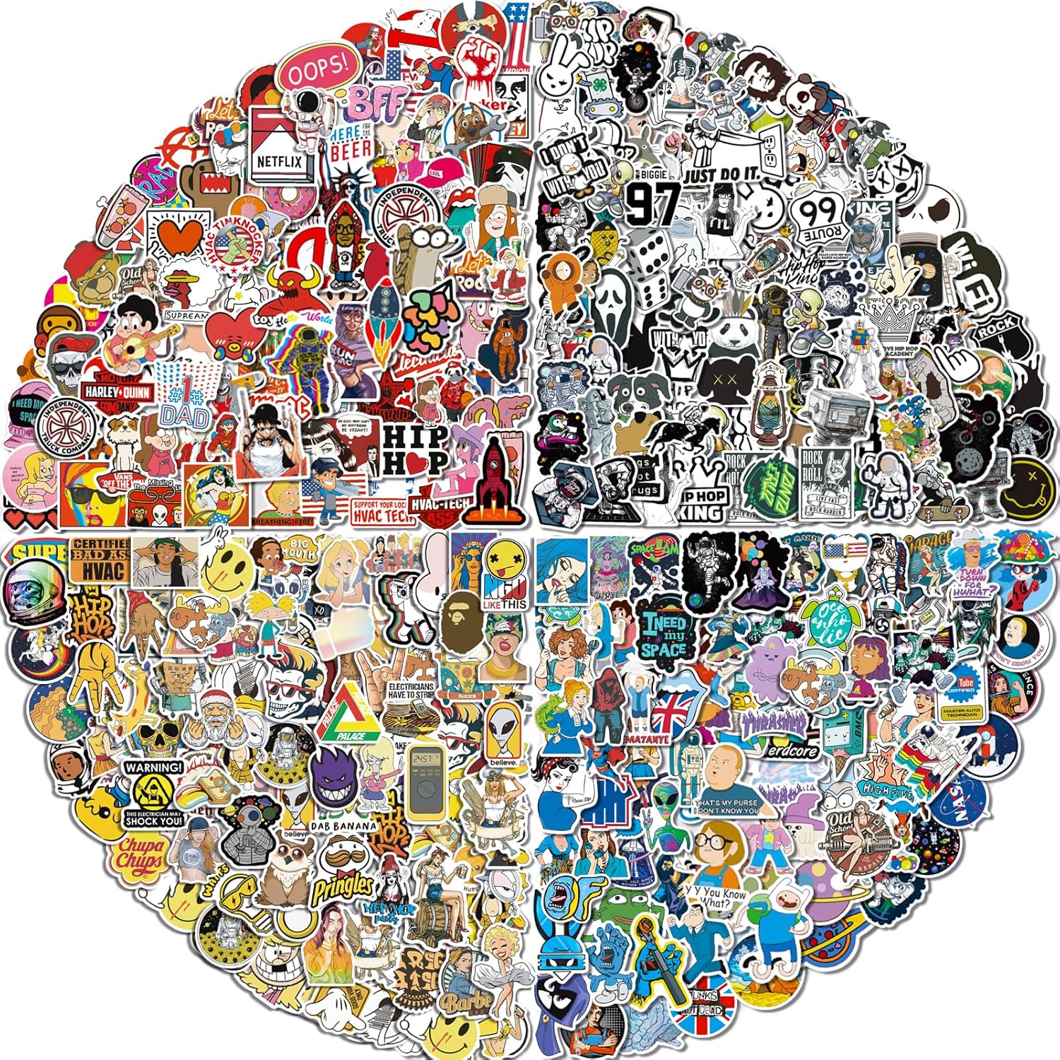 Arme Stickers Pack 400 PCS