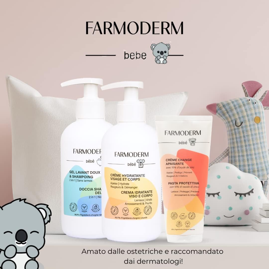 Thumbnail 5 de Farmoderm Baby Lozione 98% naturali 300 ml