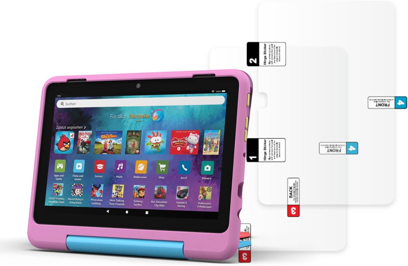 Thumbnail 6 de Amazon Fire HD 8 Kids Pro-Tablet (neueste Generation) für 6- bis 12-Jährige – 8 Zoll HD, 3 GB RAM, 32 GB, werbefreie Inhalte