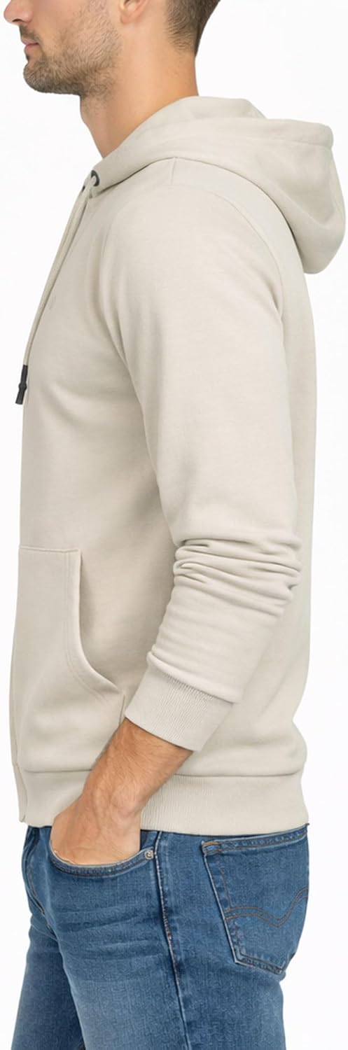 Thumbnail 1 de Xact Men’s Hooded Sweatshirt (1/4 Zip Overhead & Full Zip Hoodie) – Soft Midweight Fleece-Back, Regular Fit