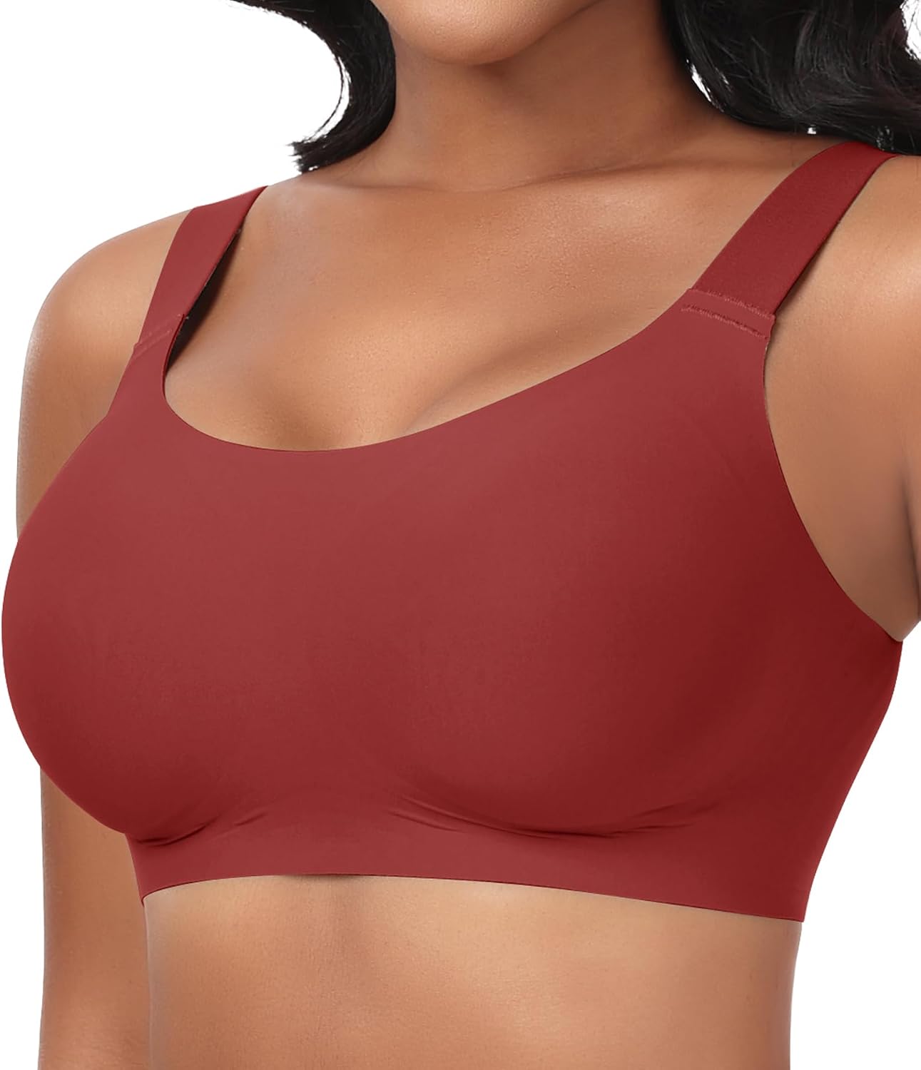 Detalle de Ganado WNBR001 Wireless Seamless Bra, Full Coverage and Adjustable Straps