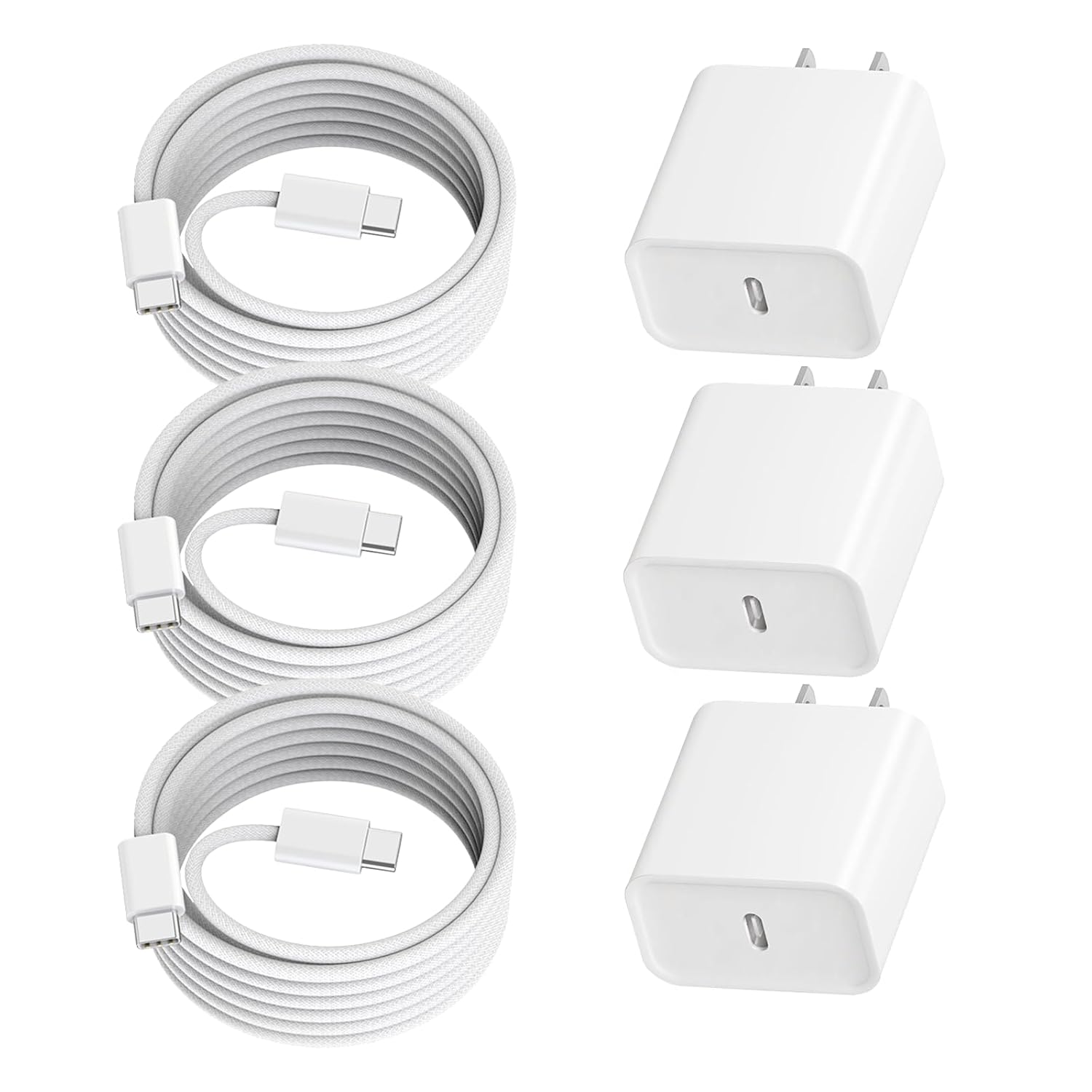 Detalle de 3 Pack Fast Charger iPhone 6ft