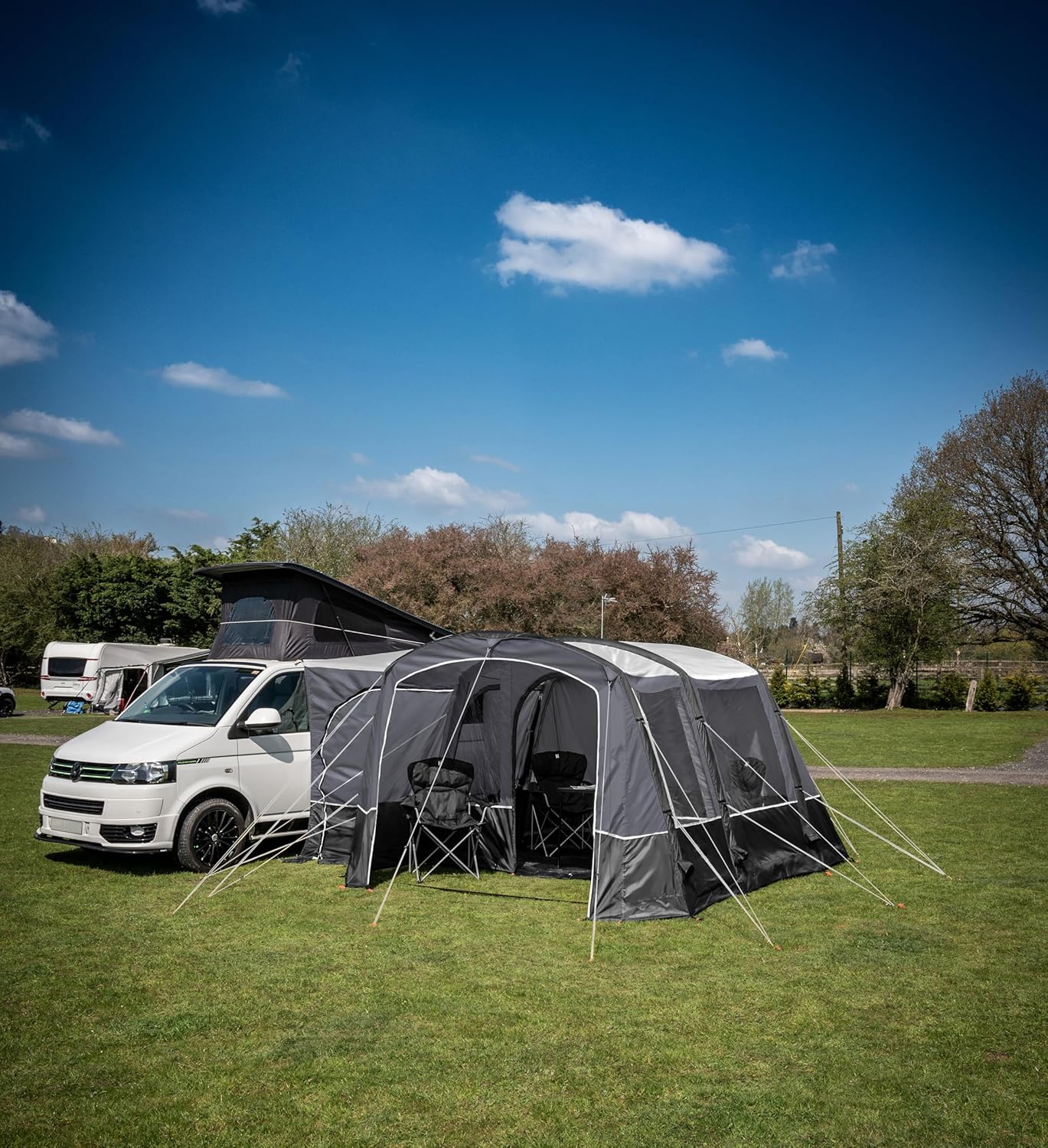 Thumbnail 1 de Maypole Warwick Air Driveaway Awning Low for Campervans (180–210cm Channel Height)