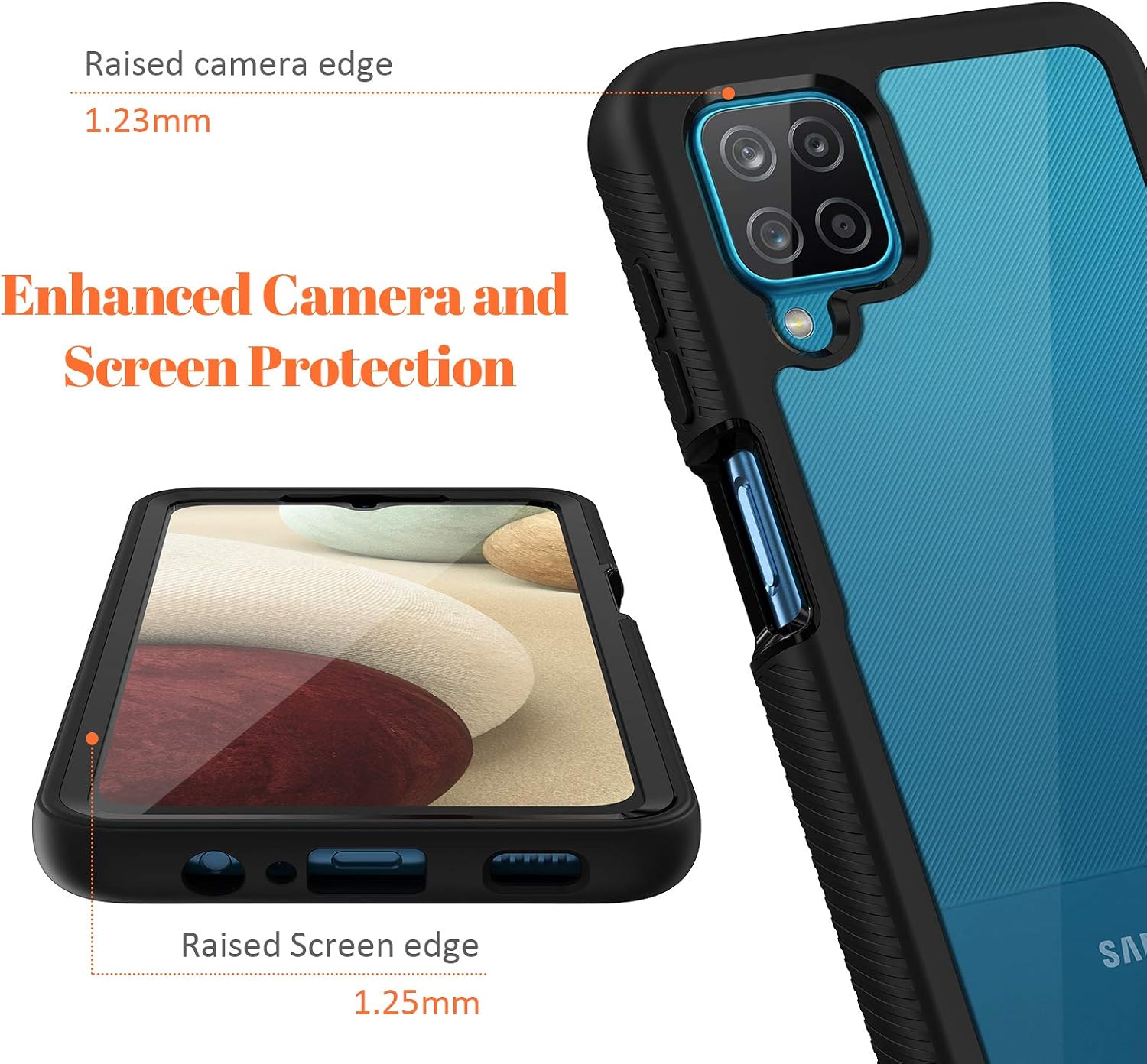 Thumbnail 4 de seacosmo A12 M12 case with shockproof protection