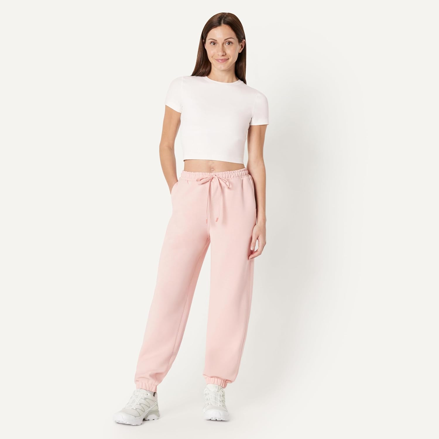Thumbnail 4 de Amazon Essentials Women’s Athletic Mid Rise Loose Fit Lounge & Workout Jogger Pants