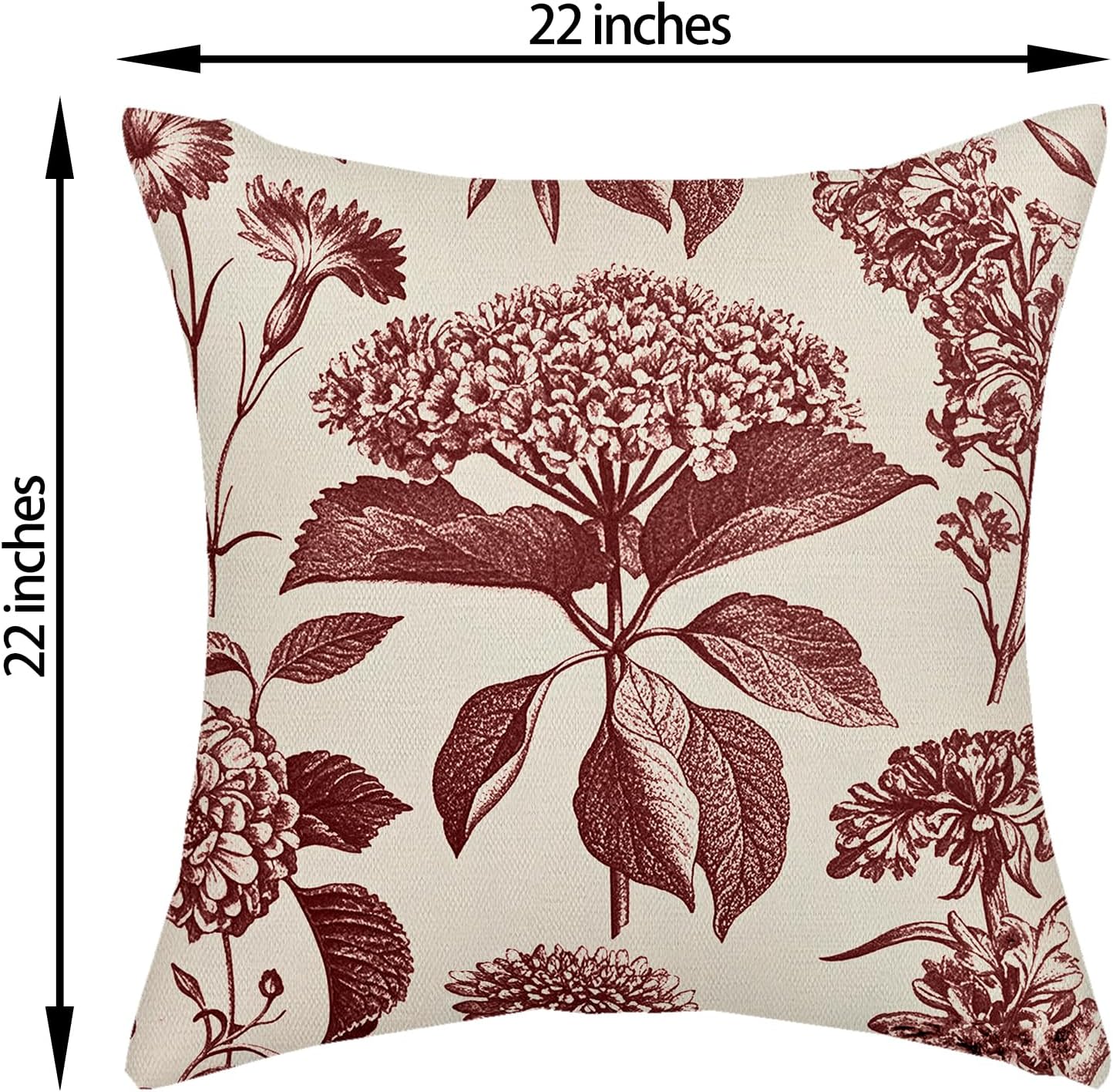 Detalle de Throw Pillow Covers, 22x22 Inch