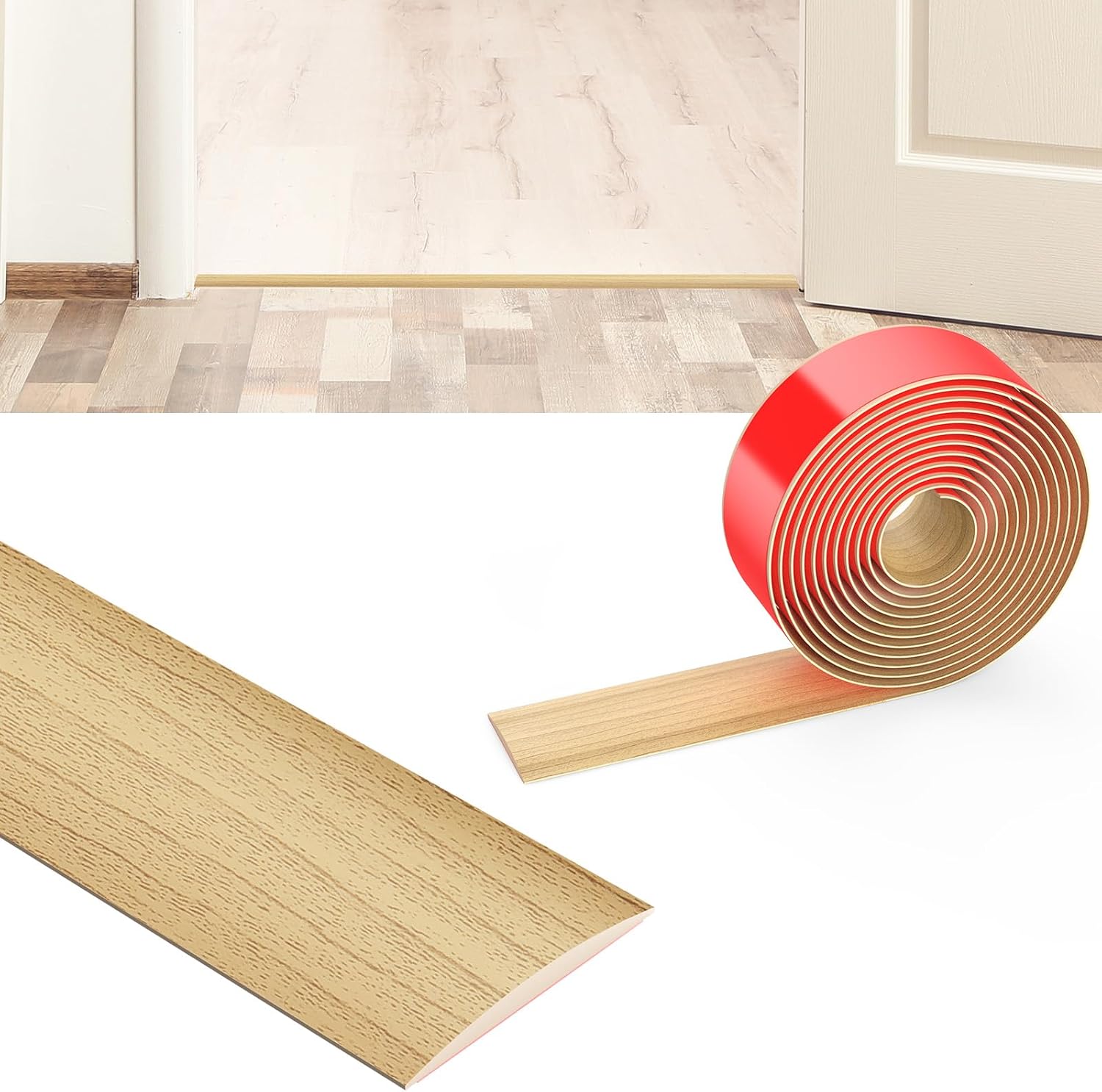 Flintronic 4 cm laminate threshold strip for joins 🛠