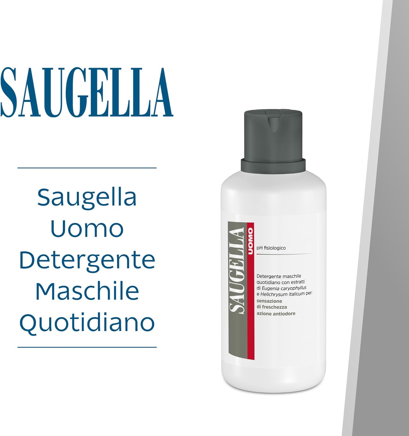 Detalle 2 de Saugella Uomo Detergente 750 ml