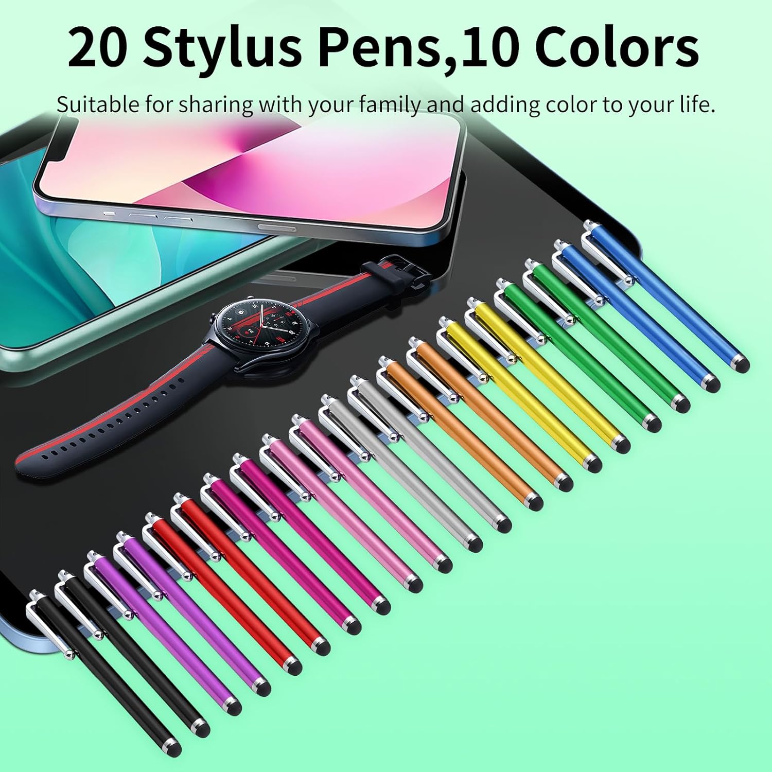 Thumbnail 5 de YITIAOXIAOYU 20-Pack Stylus Pens for Touchscreens