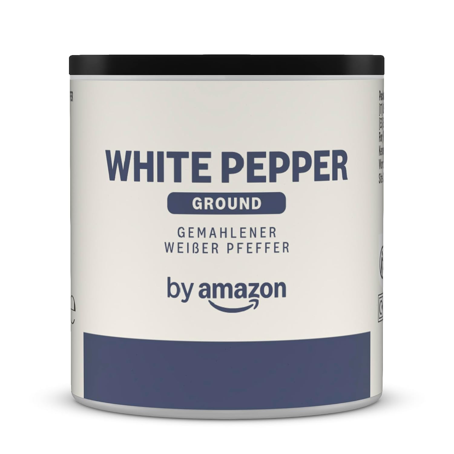 Gemahlener weißer Pfeffer, 50 g – by Amazon (Vorher: Our Essentials)