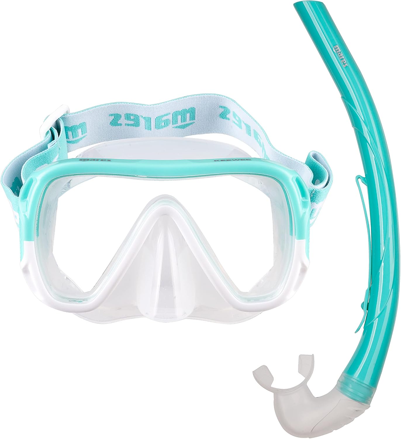 Detalle de Mares Combo Keewee – Maschera e Boccaglio Unisex Adulto