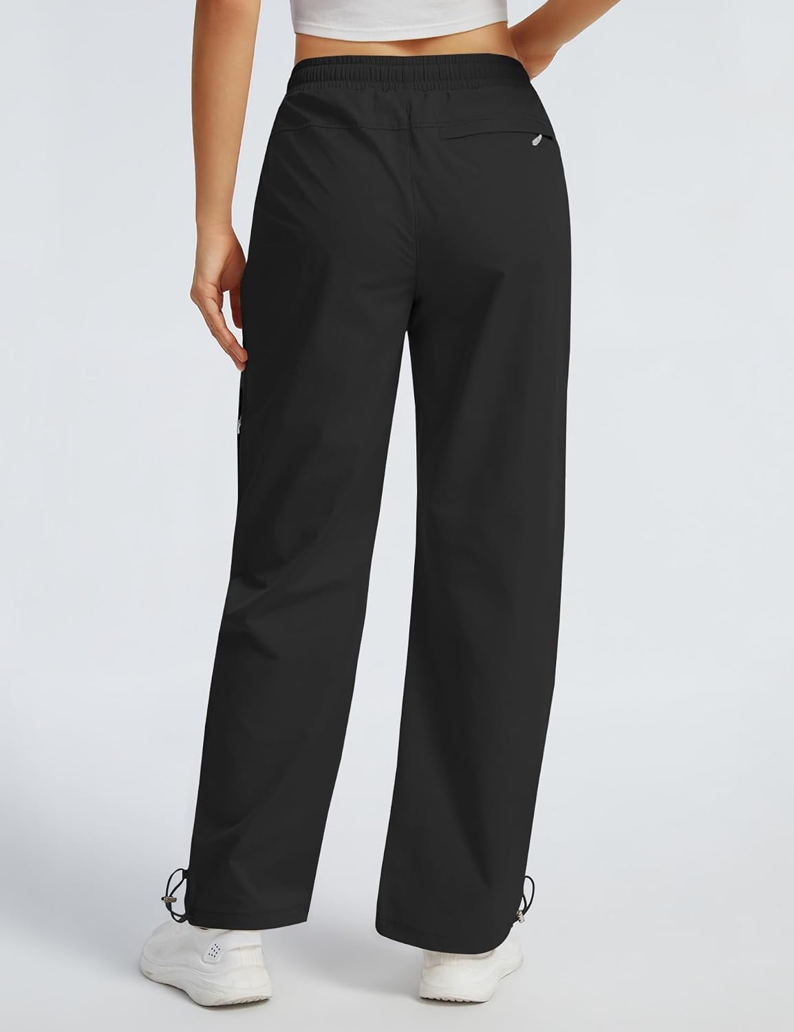Detalle de Rapbin Women's Walking Hiking Cargo Trousers: Lightweight, Quick-Dry & Water-Resistant Outdoor Pants