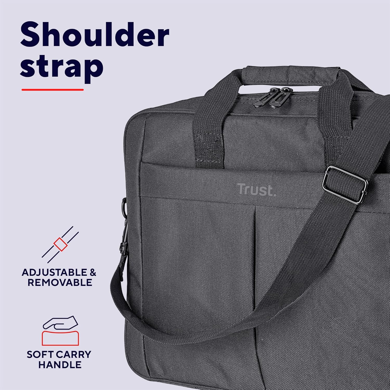 Thumbnail 4 de Trust Primo Laptop Bag 16 Inch