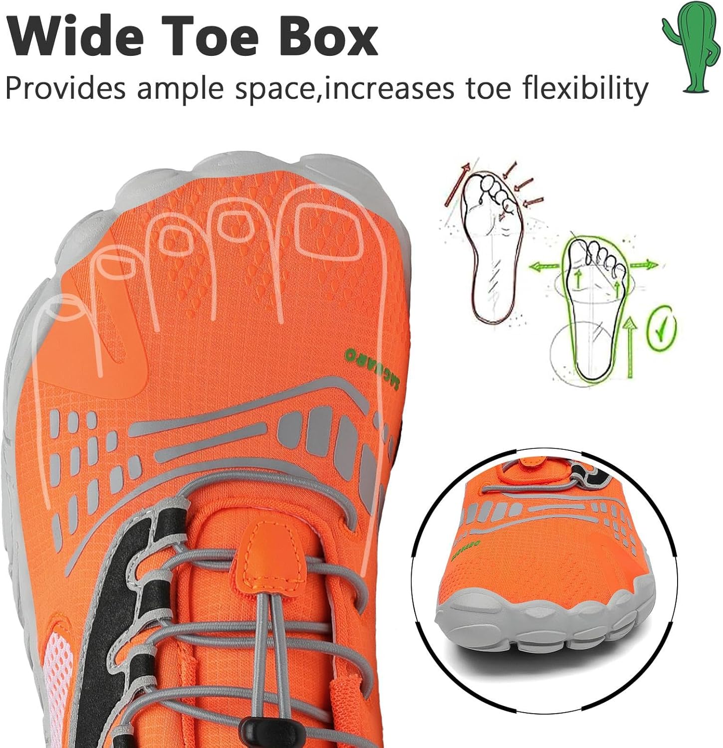 Thumbnail 2 de Saguaro Chaussures Minimalistes pour Trail et Fitness – Femmes et Hommes