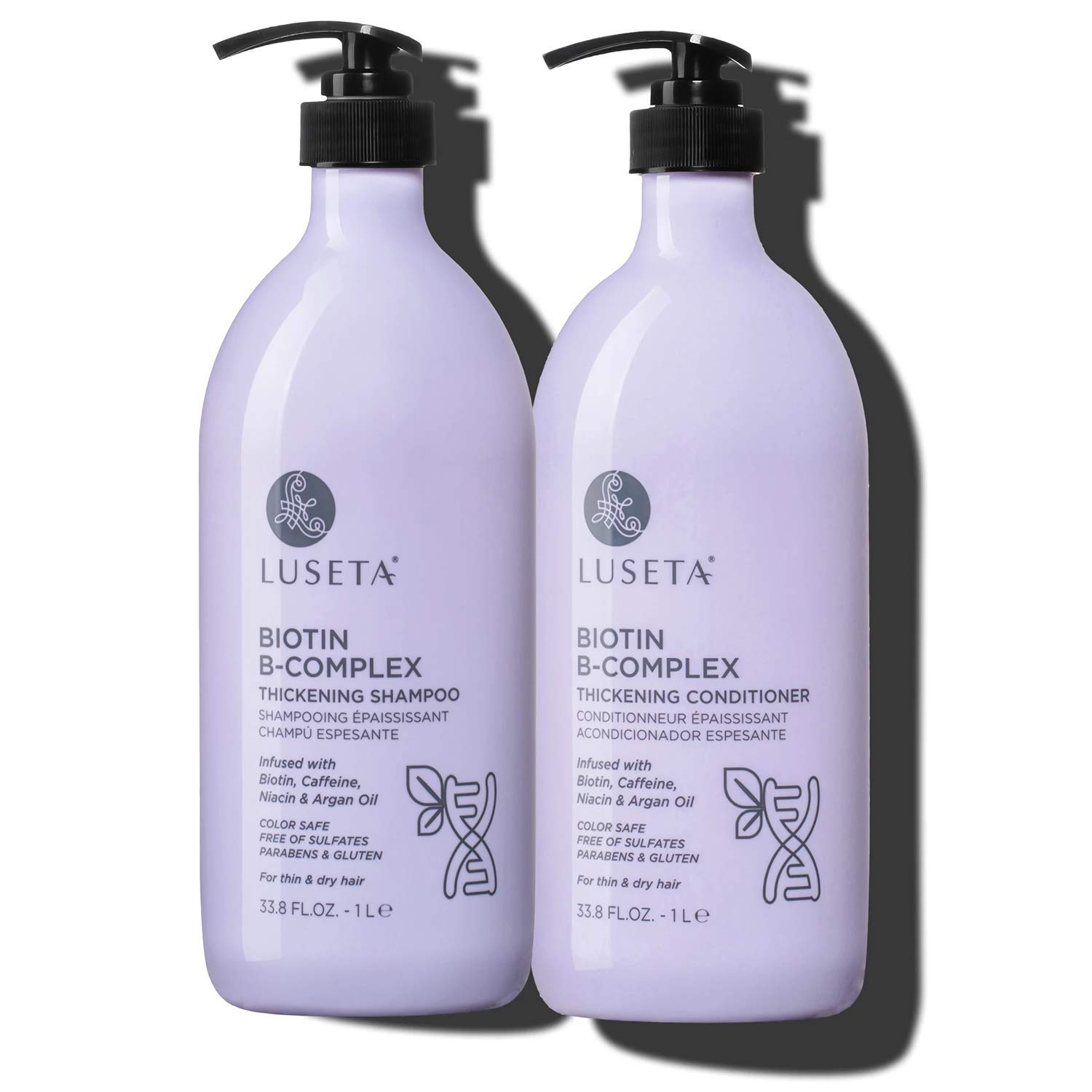Detalle de Luseta Biotin Shampoo and Conditioner Set