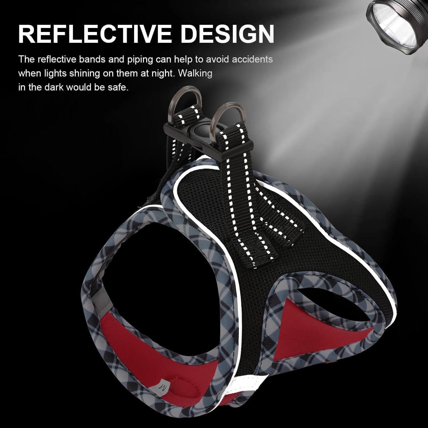 Thumbnail 3 de Hipubby Dog Harness and Leash Set, Size S
