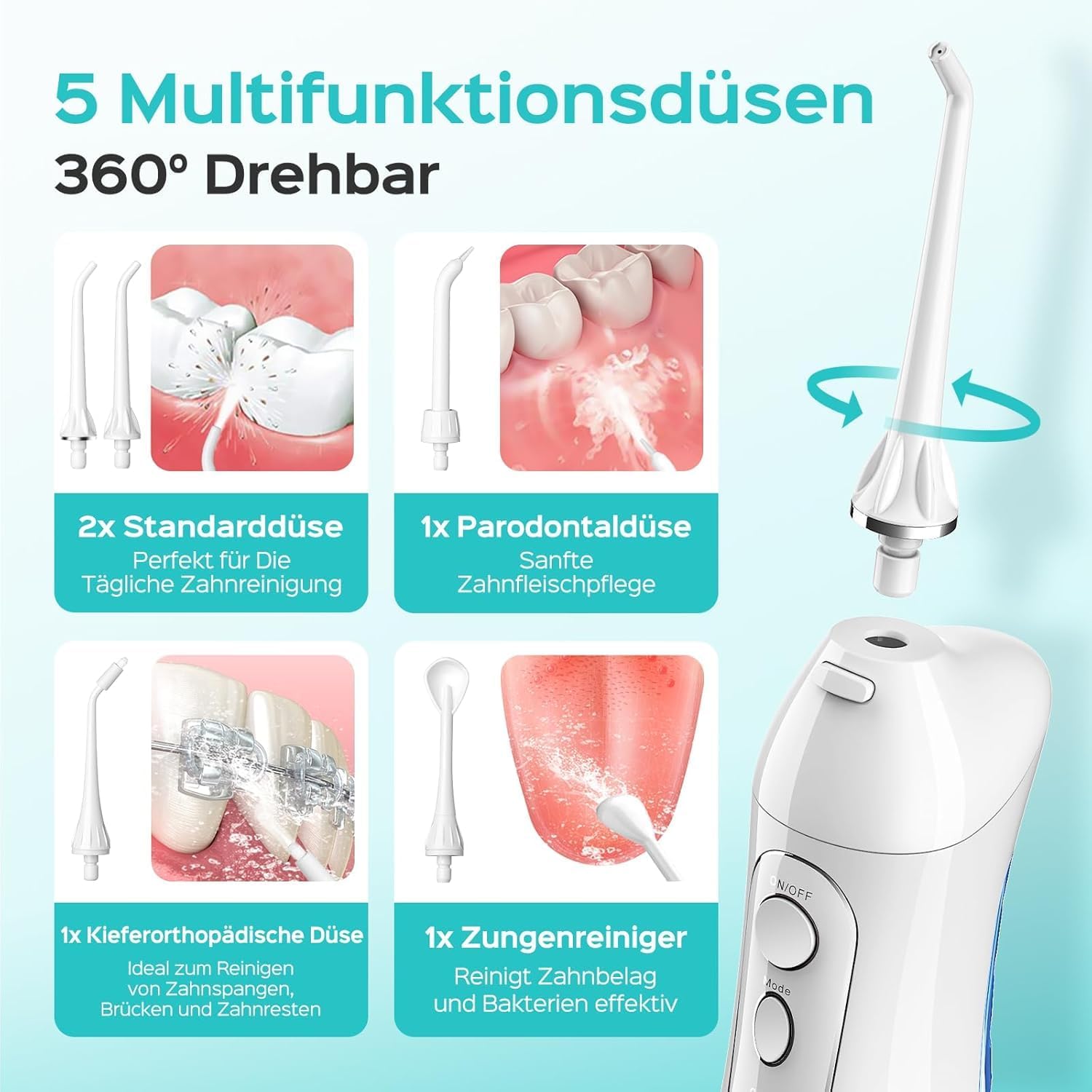 Thumbnail 5 de COSLUS C20 (F5020E) Munddusche 300ml