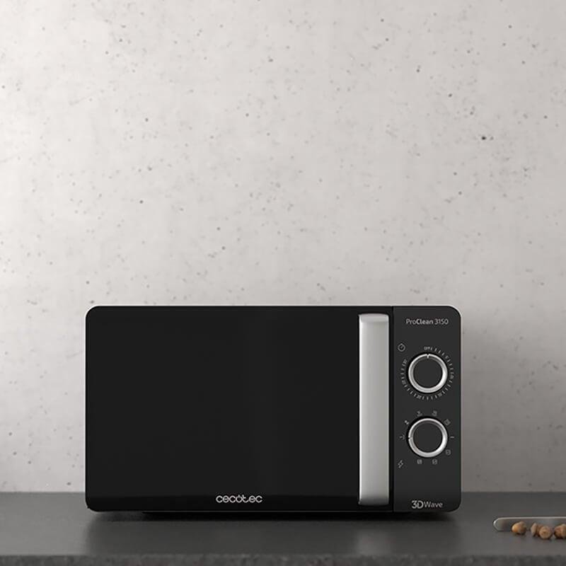 Thumbnail 3 de Cecotec ProClean 3150 microondas con grill de 20L y 700W (negro)