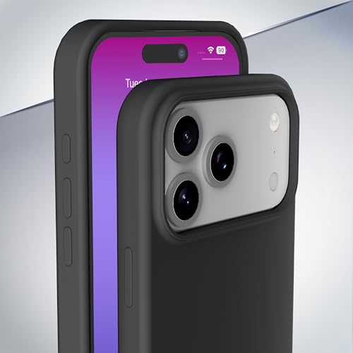 Detalle de Cellularline Sensation Funda silicona iPhone 17 Pro negra