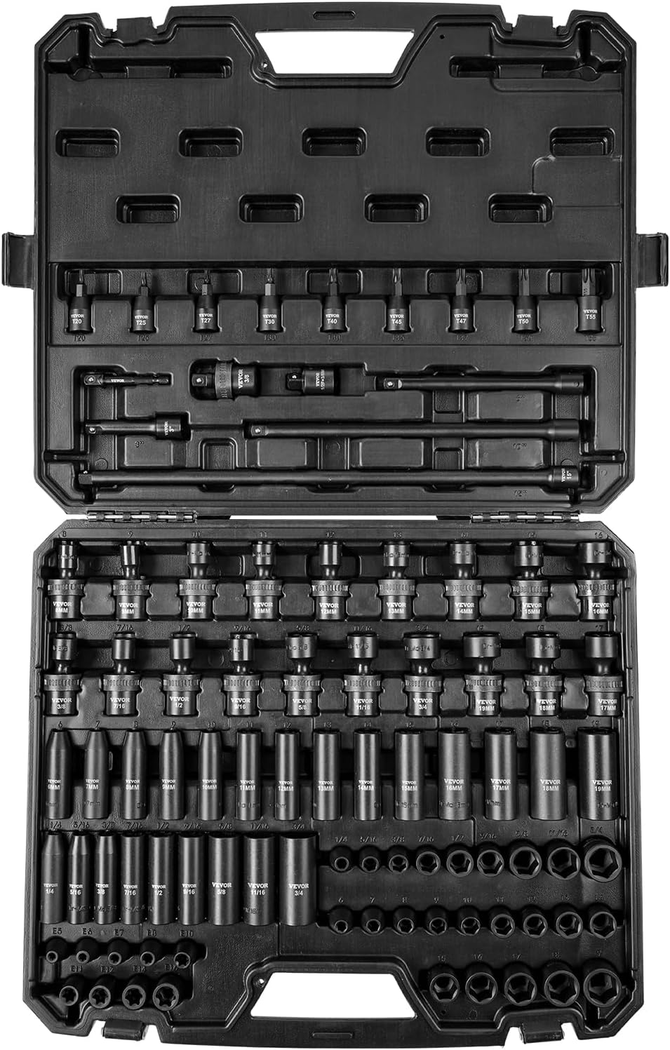Detalle de VEVOR Impact Socket Set, 3/8-Inch Drive