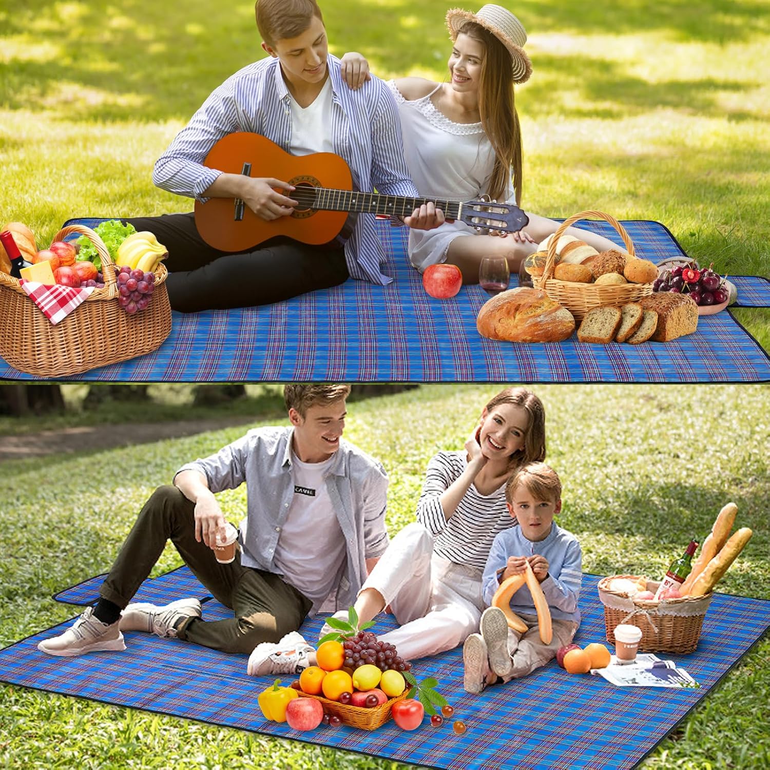Thumbnail 1 de SOMIYAMI picnic blanket 150 x 200 cm
