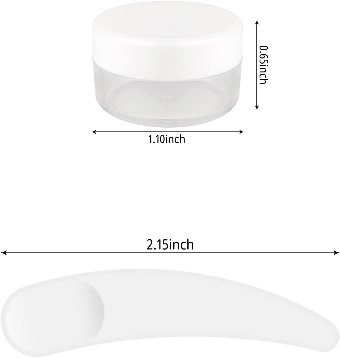 Thumbnail 1 de MELGO 12 x 5g Cosmetic Jars