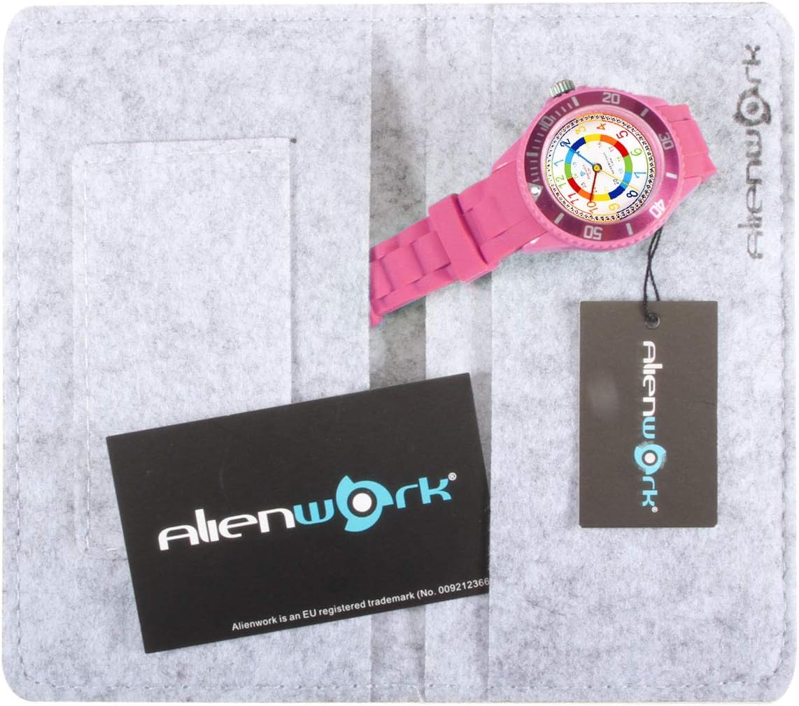 Thumbnail 5 de Alienwork Kids Montre Pédagogique – Apprendre l’Heure, Résistante 5 ATM