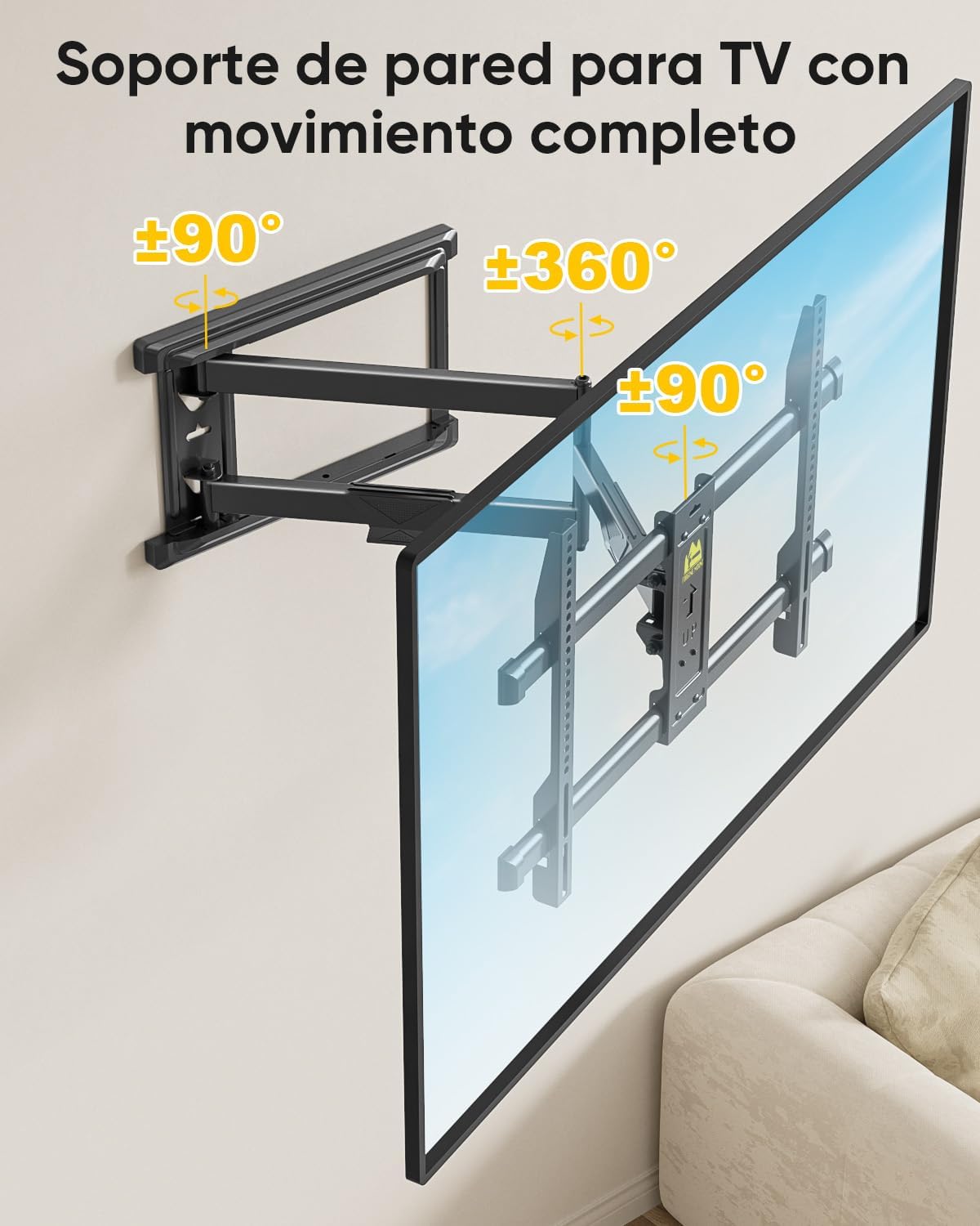 Detalle 2 de FORGING MOUNT Soporte TV brazo 765 mm 37-75