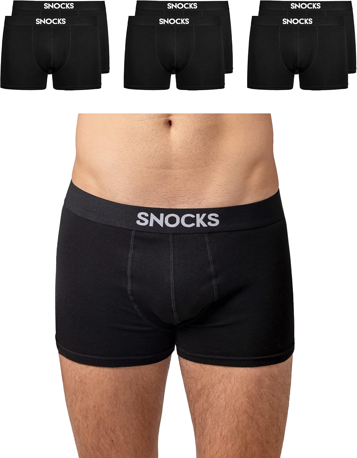 Detalle de Snocks Boxer Homme Lot de 6