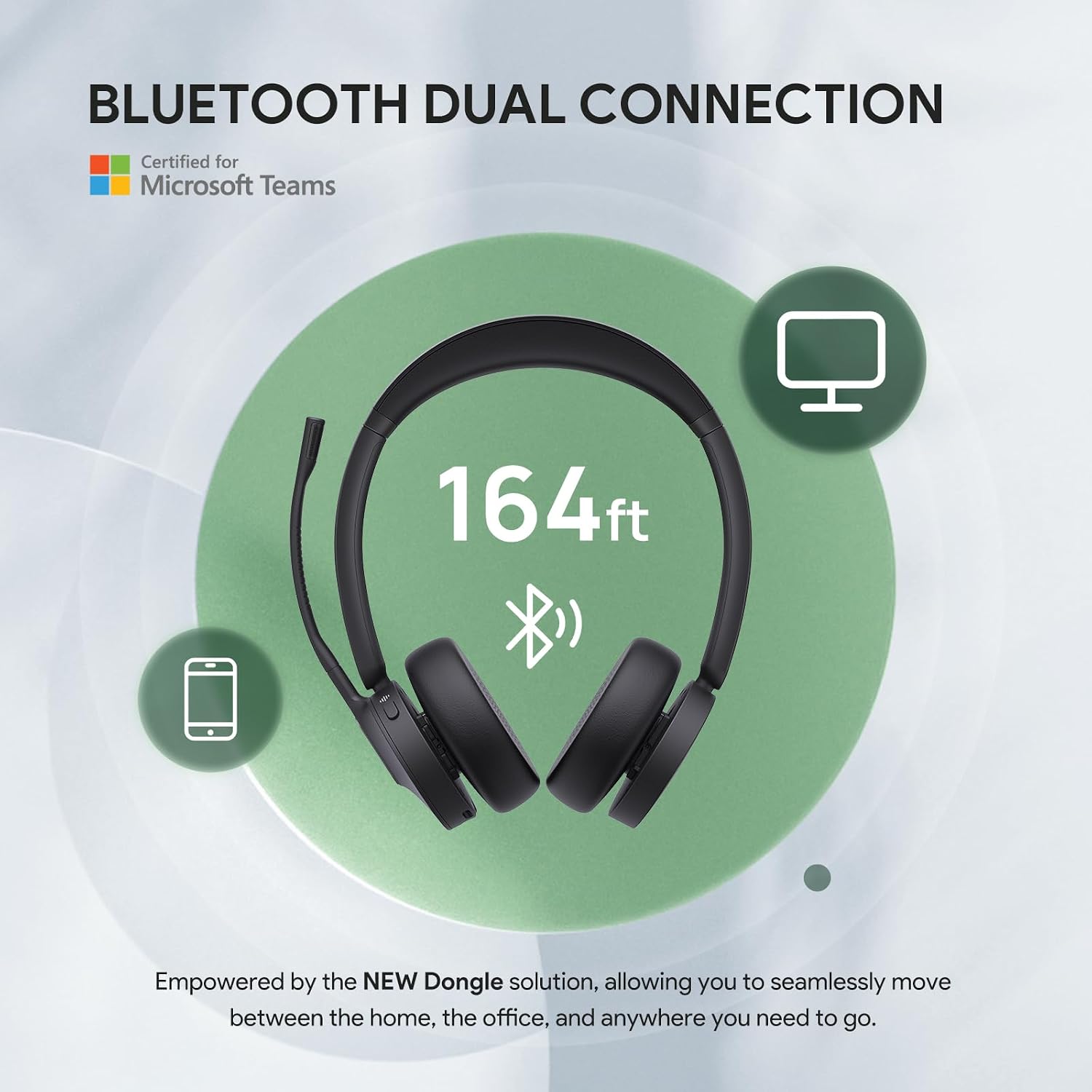 Thumbnail 2 de Yealink wireless headset BH70