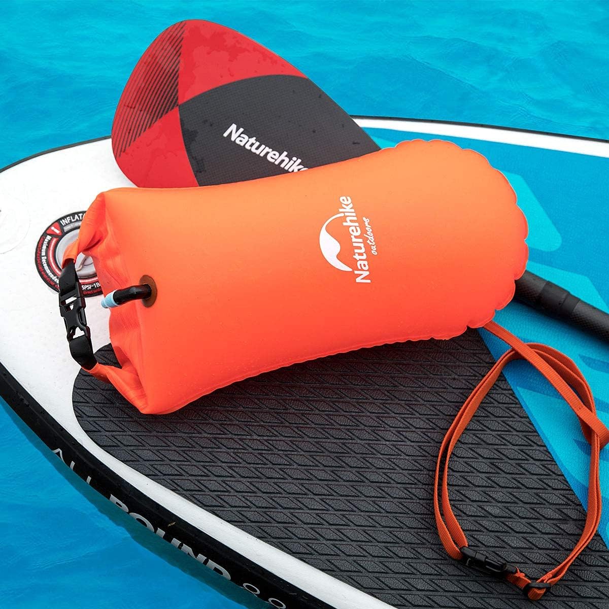 Thumbnail 6 de Naturehike 18L Bouée Flottante à Deux Airbags, Sac Étanche et Ceinture Réglable