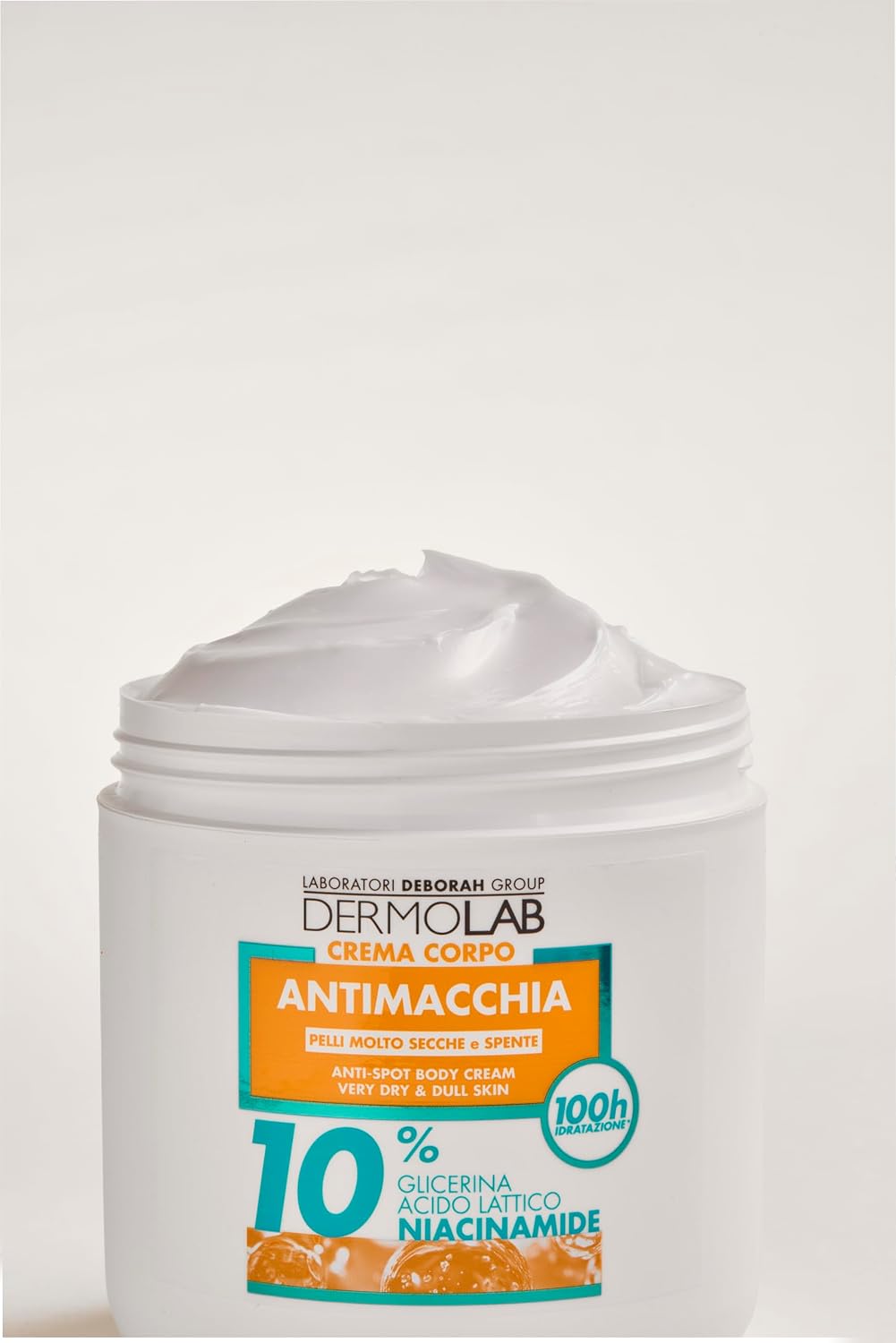 Detalle de Dermolab Crema Corpo Idratante Antimacchia 400 ml con Niacinamide 10%
