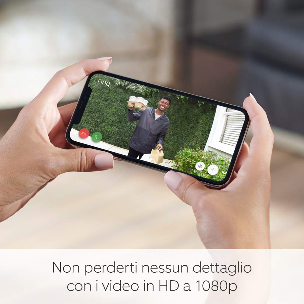 Thumbnail 3 de Ring Videocitofono cablato Video Doorbell Wired (HD 1080p) con rilevazione avanzata e comunicazione bidirezionale