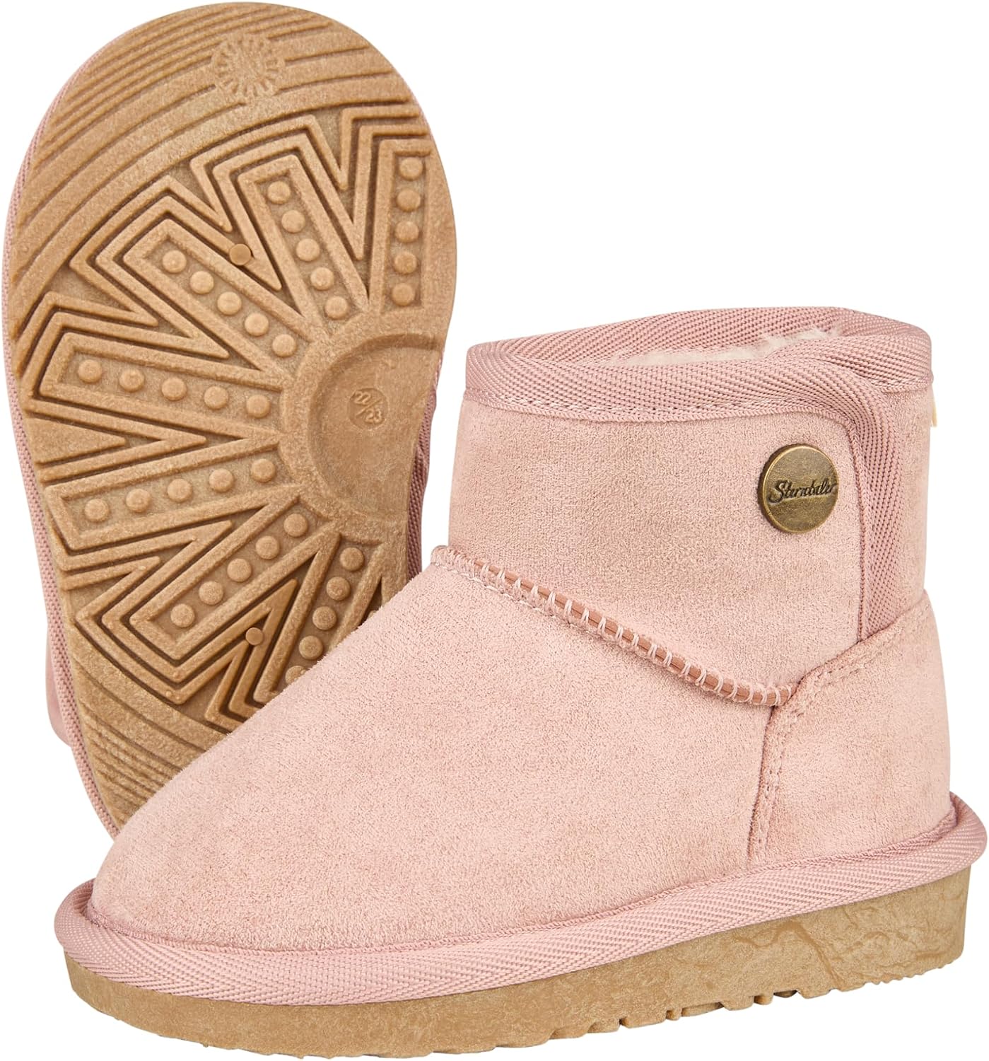 Detalle 2 de Sterntaler UniSneaker Kinder-Halbschuh aus Velours-Strick mit Klettverschluss