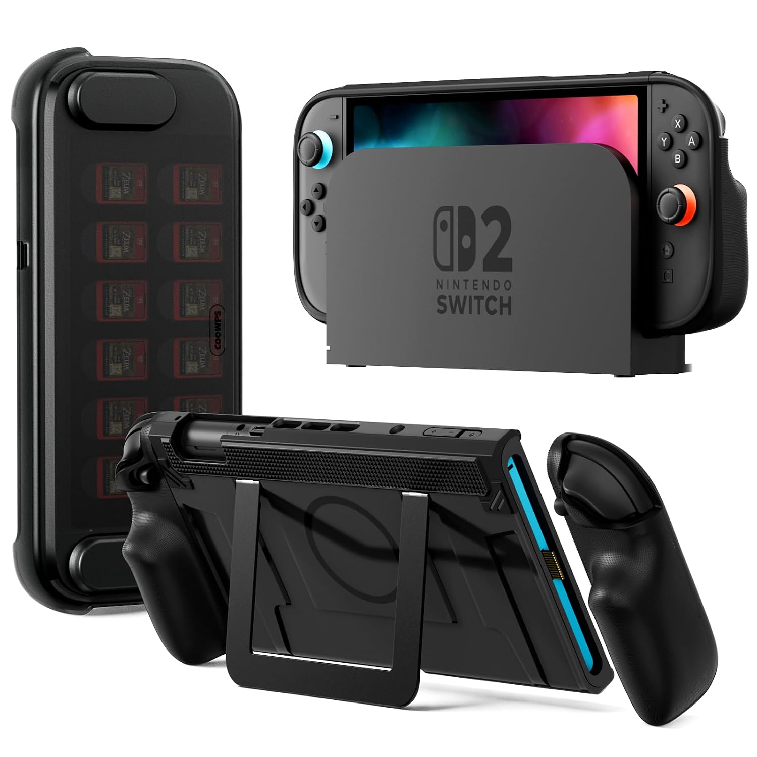Detalle de COOWPS P2 Switch 2 Protective Case