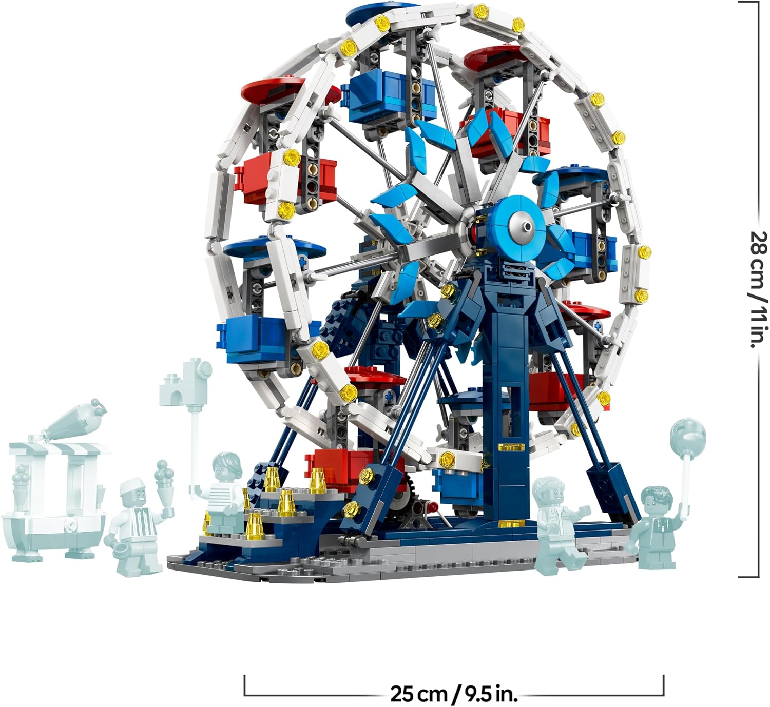 Thumbnail 6 de LEGO Creator 3 in 1 Iconica ruota panoramica 31389: 3 giostre da luna park in un solo set