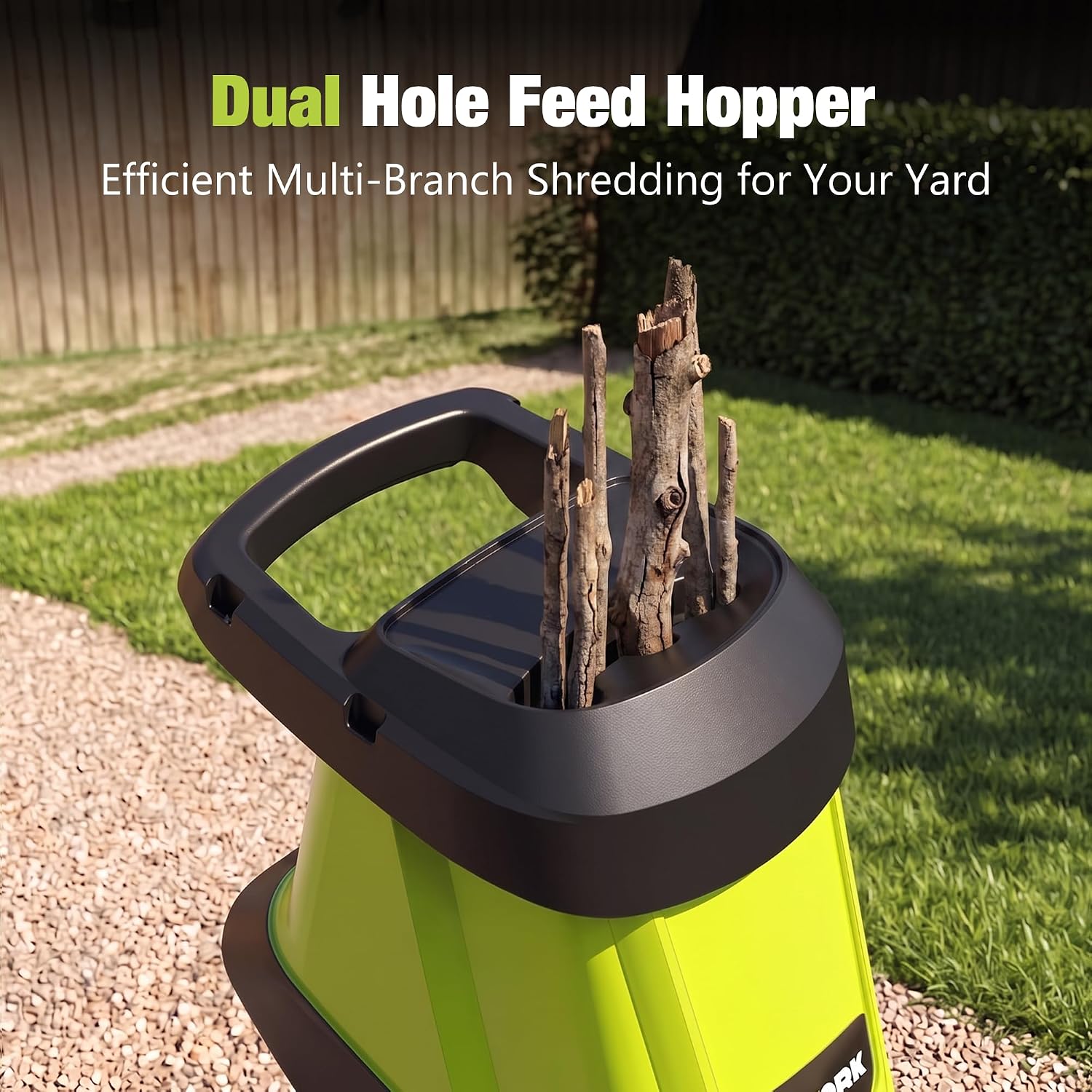 Thumbnail 5 de Yeryork Electric Wood Chipper 1.8-Inch Capacity