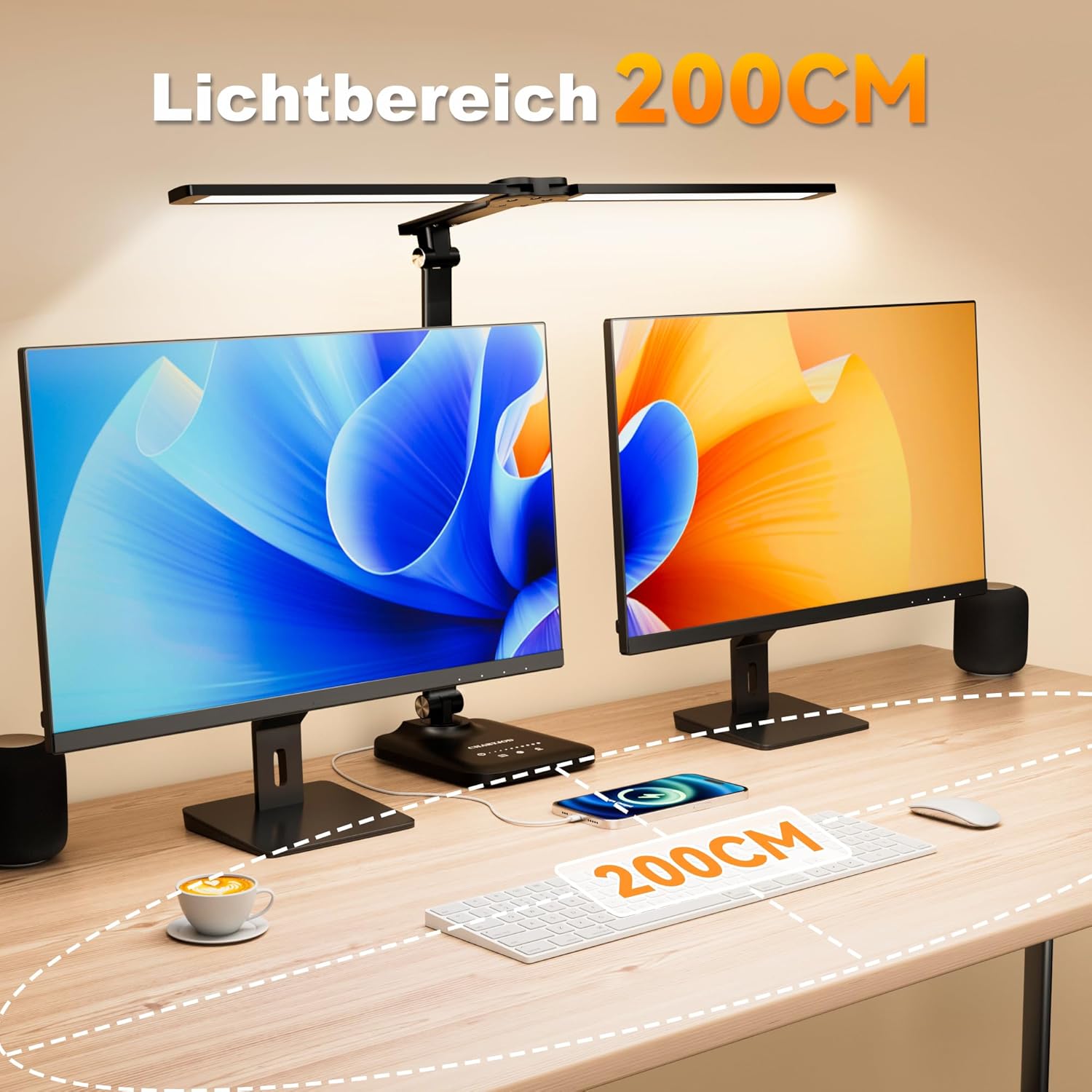 Thumbnail 2 de CHARYJOD Schreibtischlampe 58 cm 💡