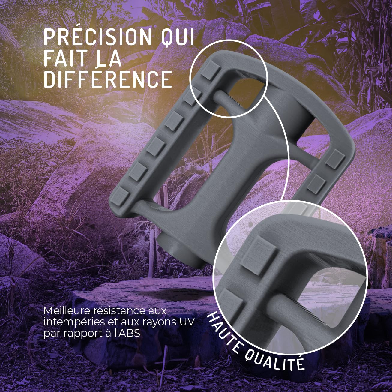 Thumbnail 1 de WINKLE Filament ASA 1kg Gris Cendre pour imprimante 3D 📦