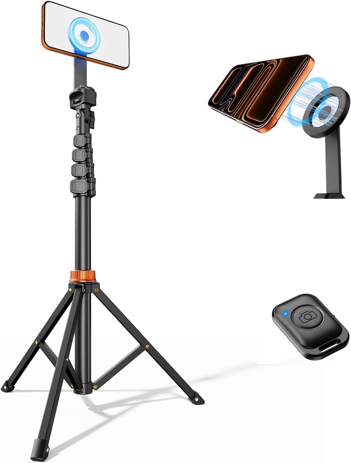 Vimose Magnetic Phone Tripod 66-inch