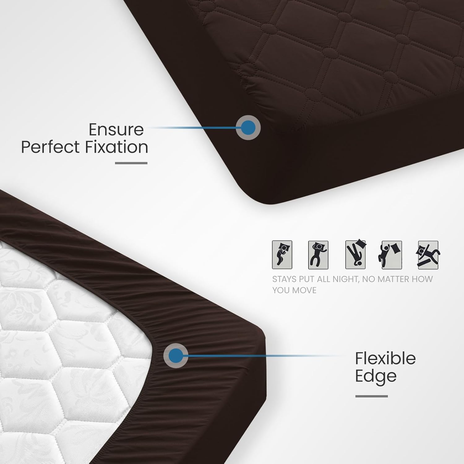 Thumbnail 3 de Ystyle Protege Matelas Impermeable 90x200 cm – 360° de Protection et Confort Matelassé