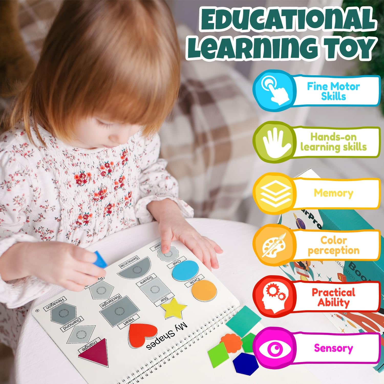 Thumbnail 4 de Busy Book for Toddlers 3-6