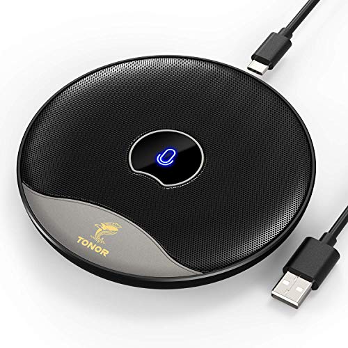 Detalle de TONOR TM20 – Microphone USB de conférence omnidirectionnel avec bouton muet