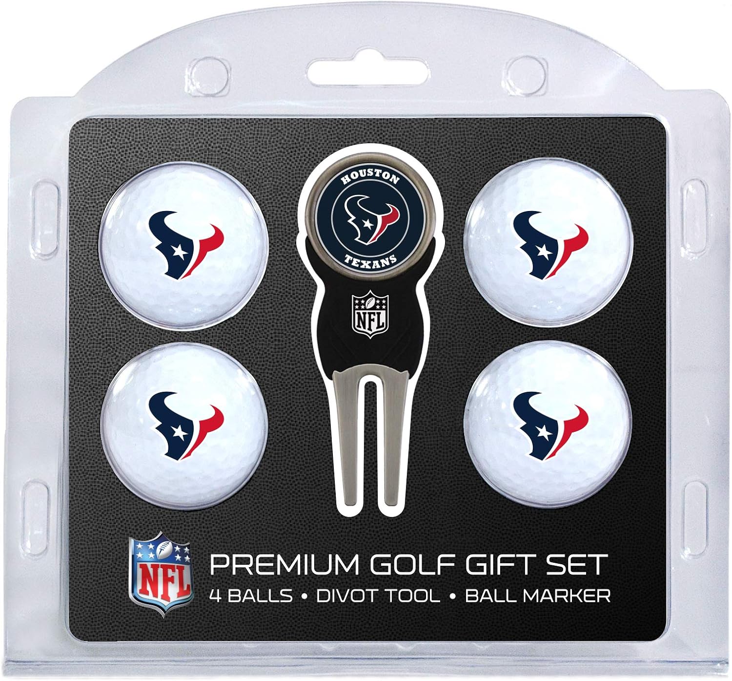 Thumbnail 5 de Team Golf NFL Regulation Size Golf Balls (4 Count) & Divot Tool with Removable Double-Sided Magnetic Marker